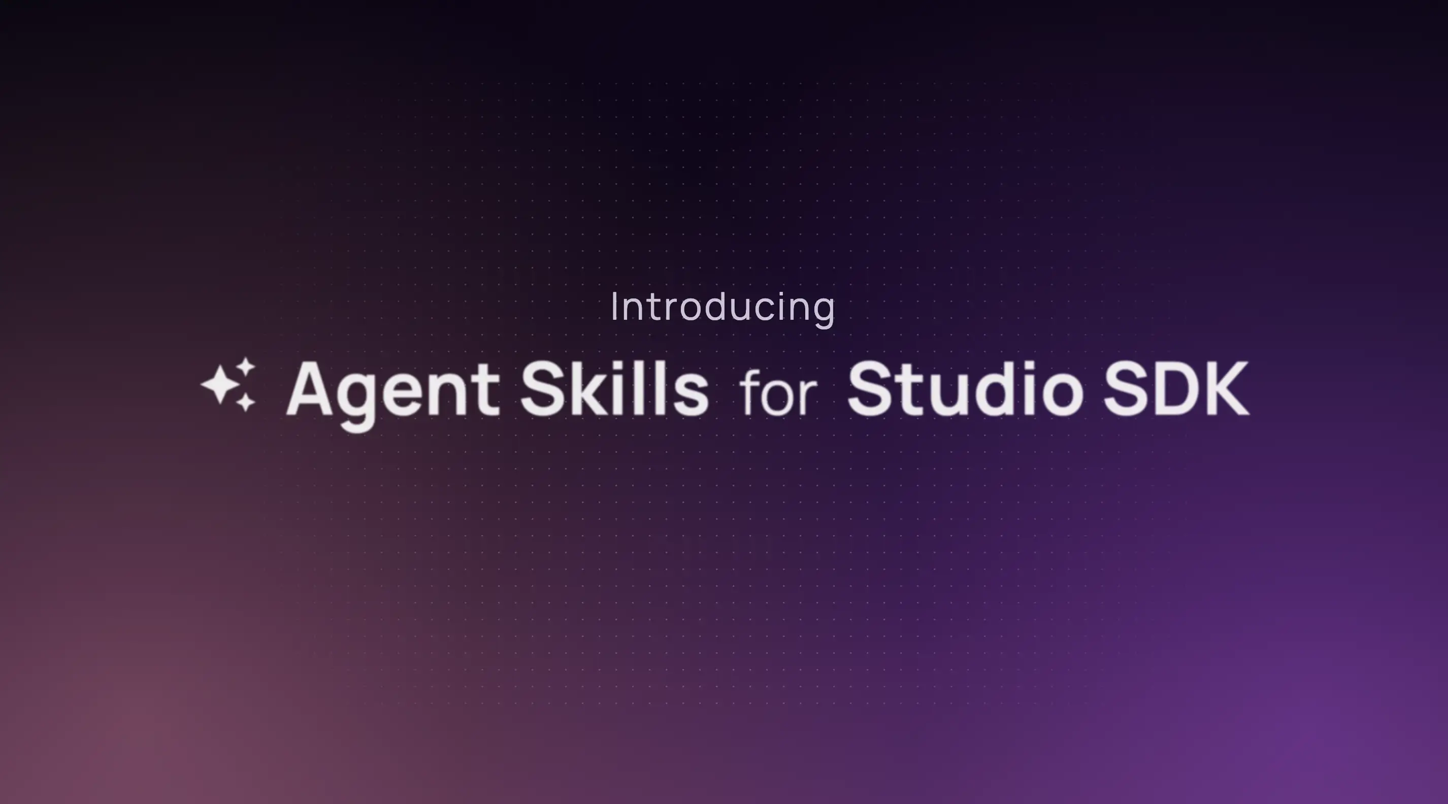Cover Image for How Skills Help AI Coding Agents Integrate Studio SDK Faster