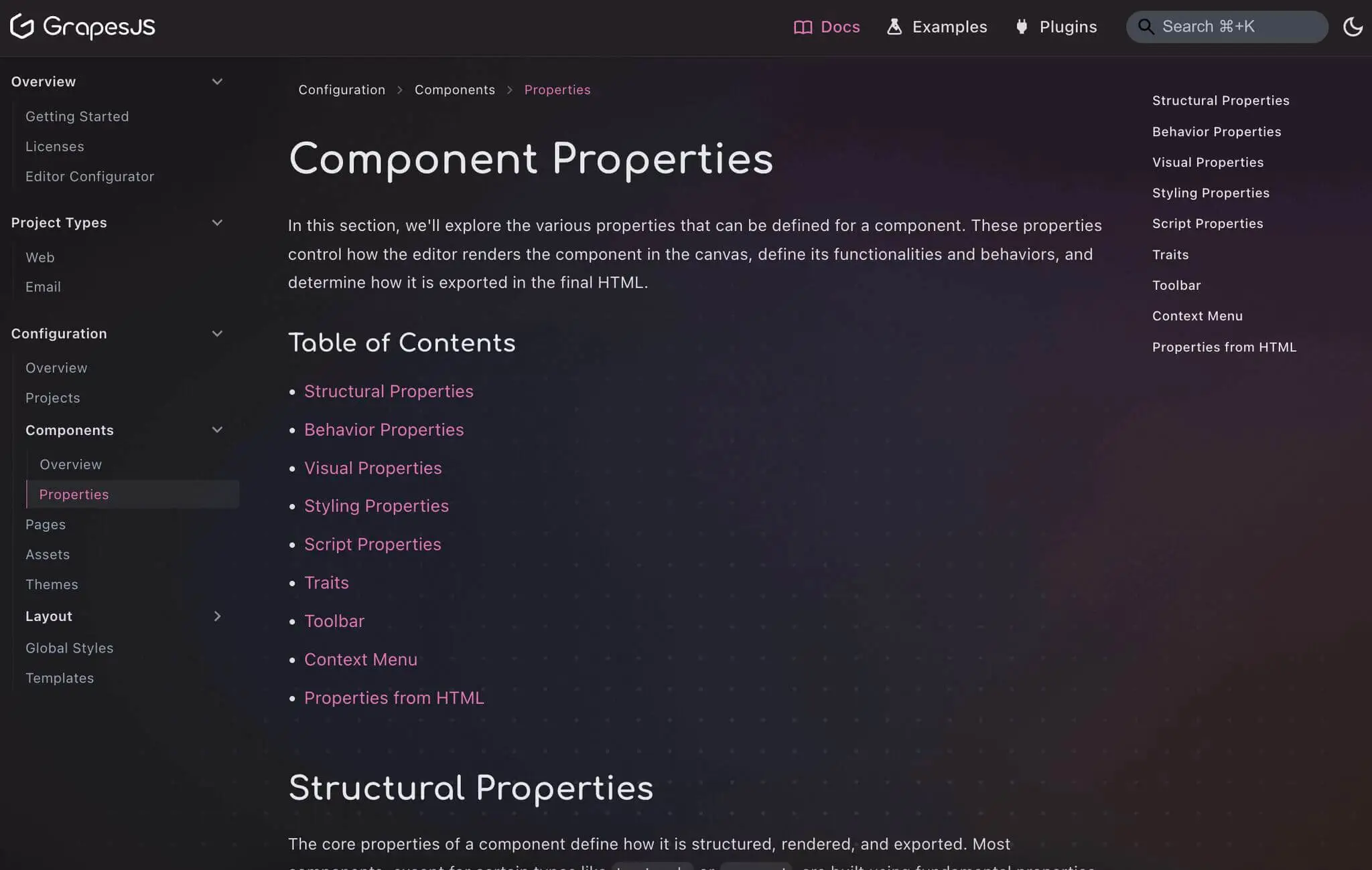 Components Documentation